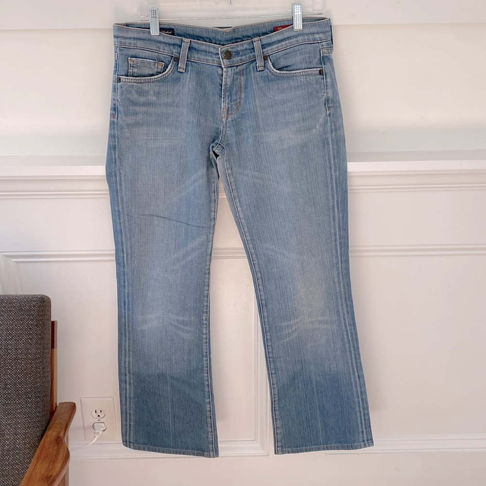 Citizens of Humanity Jeans Kelly Low Waist #001 Boot Cut Stretch